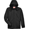 Custom Unisex Conquest Jacket with Mesh Lining Black