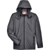 Custom Unisex Conquest Jacket with Mesh Lining Sport Graphite