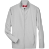 Custom Mens Leader Soft Shell Jacket Sport Silver
