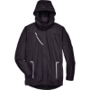 Custom Mens Dominator Waterproof Jacket Black