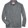 Custom Mens Campus Microfleece Jacket Sport Graphite
