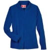 Custom Womens Campus Microfleece Jacket Sport Royal