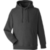 Custom Unisex Zone HydroSport™ Heavyweight Quarter-Zip Hooded Sweatshirt Dark Grey Heather