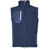 Custom Mens Full-Zip Vest Navy