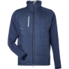Custom Mens Lightweight Hybrid Jacket Navy