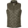 Custom Womens Vintage Diamond Quilted Vest Rosin