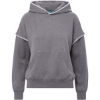 Custom Womens Mood & Vibe™ Teegan Crafty Hooded Sweatshirt Graphite