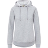 Custom Womens Vintage Fleece Hooded Sweatshirt Heather Grey