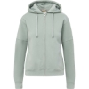 Custom Womens Vintage Fleece Hooded Full-Zip Sweatshirt Greenstone
