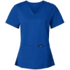Custom Womens Cesi UltraSOFT­™ Scrub V-Neck Top Royal Blue