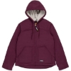 Custom Womens Softstone Hooded Coat Plum