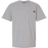Custom Mens Tall Traditional Heavyweight T-Shirt Heather Grey