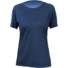 Custom Womens Breeze Tech T-Shirt Navy Heathered