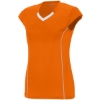 Custom Womens Blash Jersey Power Orange/ White