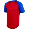 Custom Unisex Wicking Short Sleeve Baseball Jersey Red/ Royal