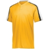 Custom Mens Power Plus Jersey 2.0 Gold/ White/ Black