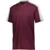 Custom Mens Power Plus Jersey 2.0 Maroon/ White/ Silver Grey