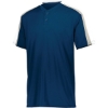 Custom Mens Power Plus Jersey 2.0 Navy/ White/ Silver Grey