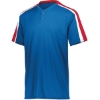 Custom Mens Power Plus Jersey 2.0 Royal/ Red/ White