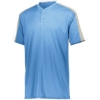 Custom Youth Power Plus Jersey 2.0 Columbia Blue/ White/ Silver Grey