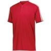 Custom Youth Power Plus Jersey 2.0 Red/ White/ Silver Grey