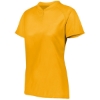 Custom Womens Attain Two-Button Jersey Gold
