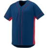 Custom Mens Slugger Jersey Navy/ Red
