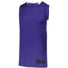 Custom Mens Step-Back Basketball Jersey Purple/ White