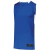 Custom Mens Step-Back Basketball Jersey Royal/ White