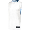 Custom Youth Step-Back Basketball Jersey White/ Royal