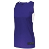 Custom Womens Step-Back Basketball Jersey Purple/ White