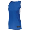 Custom Womens Step-Back Basketball Jersey Royal/ White