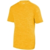 Custom Unisex Shadow Tonal Heather Training T-Shirt Gold