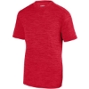 Custom Unisex Shadow Tonal Heather Training T-Shirt Red
