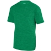 Custom Youth Shadow Tonal Heather Training T-Shirt Kelly