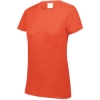 Custom Womens Triblend T-Shirt Orange Heather