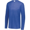 Custom Unisex Triblend Long Sleeve T-Shirt Royal Heather