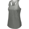 Custom Womens Lux Triblend Tank Top Grey Heather