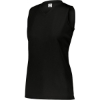 Custom Womens Sleeveless Wicking Attain Jersey Black