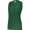 Custom Womens Sleeveless Wicking Attain Jersey Dark Green