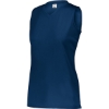 Custom Womens Sleeveless Wicking Attain Jersey Navy