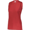 Custom Girls Sleeveless Wicking Attain Jersey Red