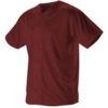 Custom Youth Full Button Lightweight Baseball Jersey Cardinal