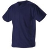 Custom Youth Full Button Lightweight Baseball Jersey Navy