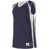 Custom Youth Reversible Basketball Jersey Navy/ White