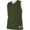 Custom Womens Reversible Mesh Tank Forest/ White