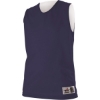 Custom Womens Reversible Mesh Tank Navy/ White