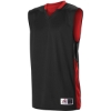 Custom Youth Single Ply Reversible Jersey Black/ Red