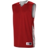 Custom Youth Single Ply Reversible Jersey Red/ White