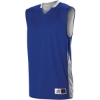 Custom Youth Single Ply Reversible Jersey Royal/ White